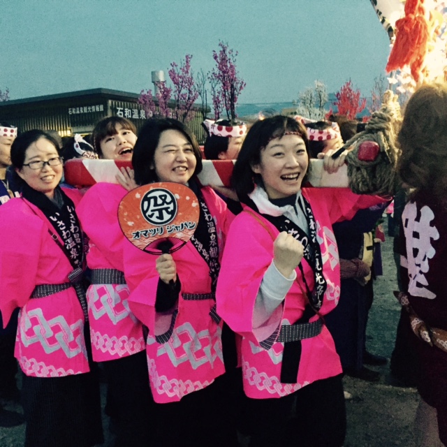 花満開の石和温泉で女神輿体験！女子旅レポート※2019開催情報追記｜株式会社オマツリジャパン