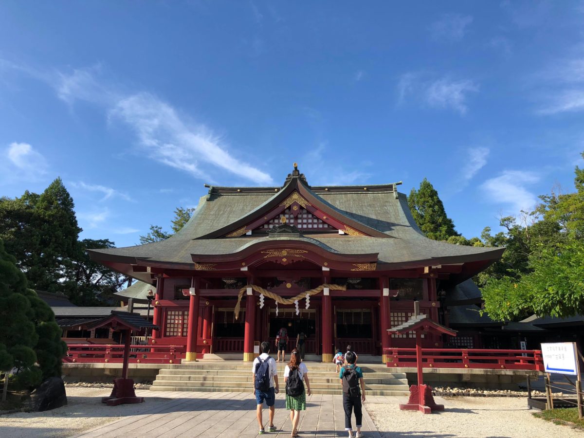 笠間稲荷神社の拝殿