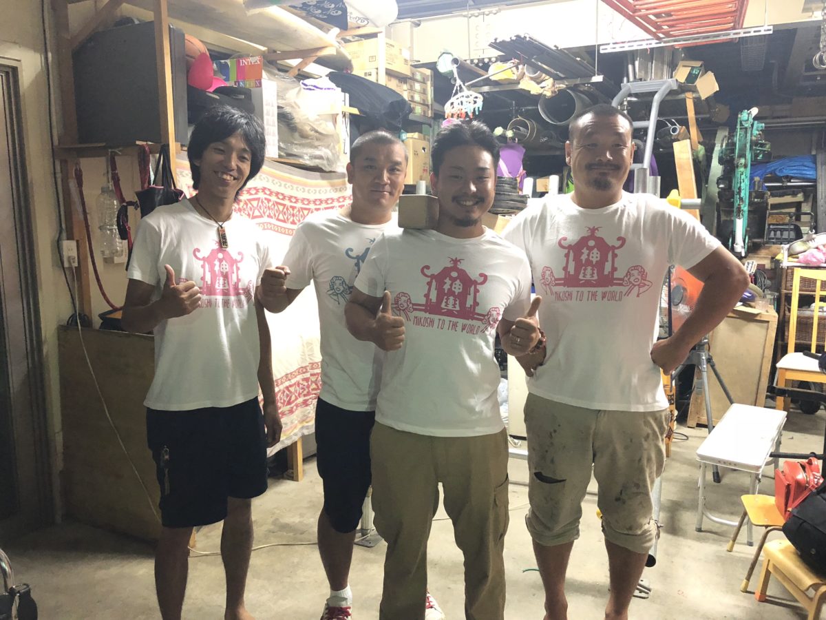 神輿JAPANの皆さん、ありがとうございました！