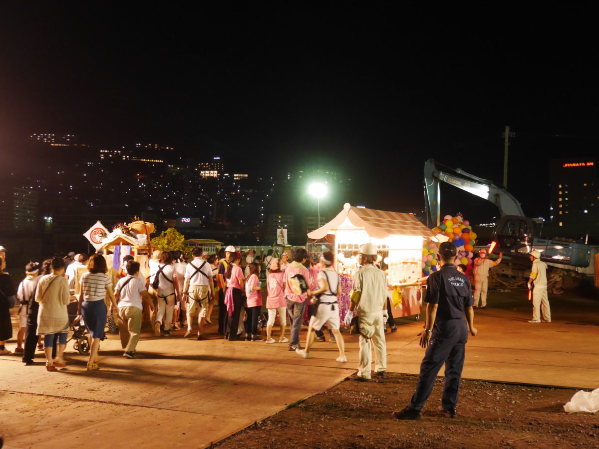 精霊流し｜流し場