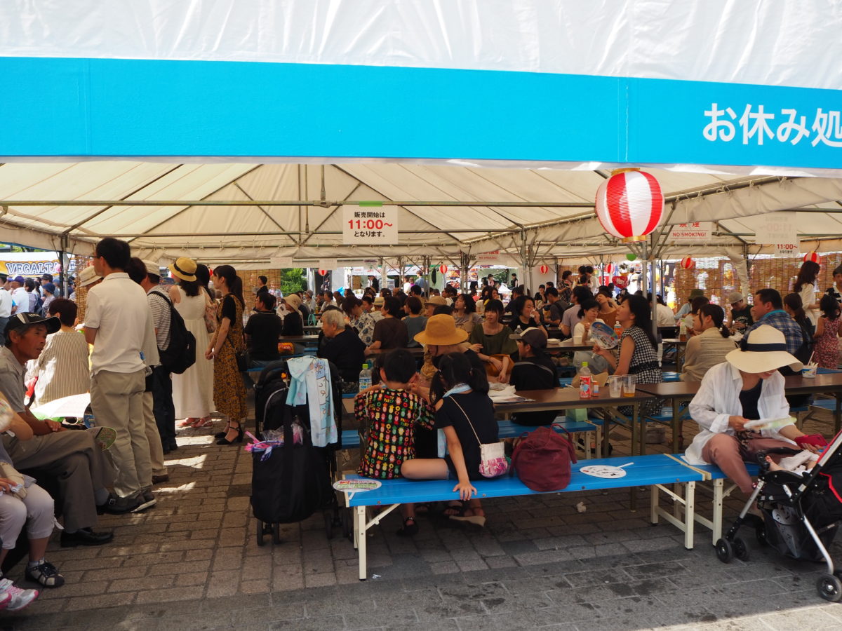 おまつり広場グルメ情報