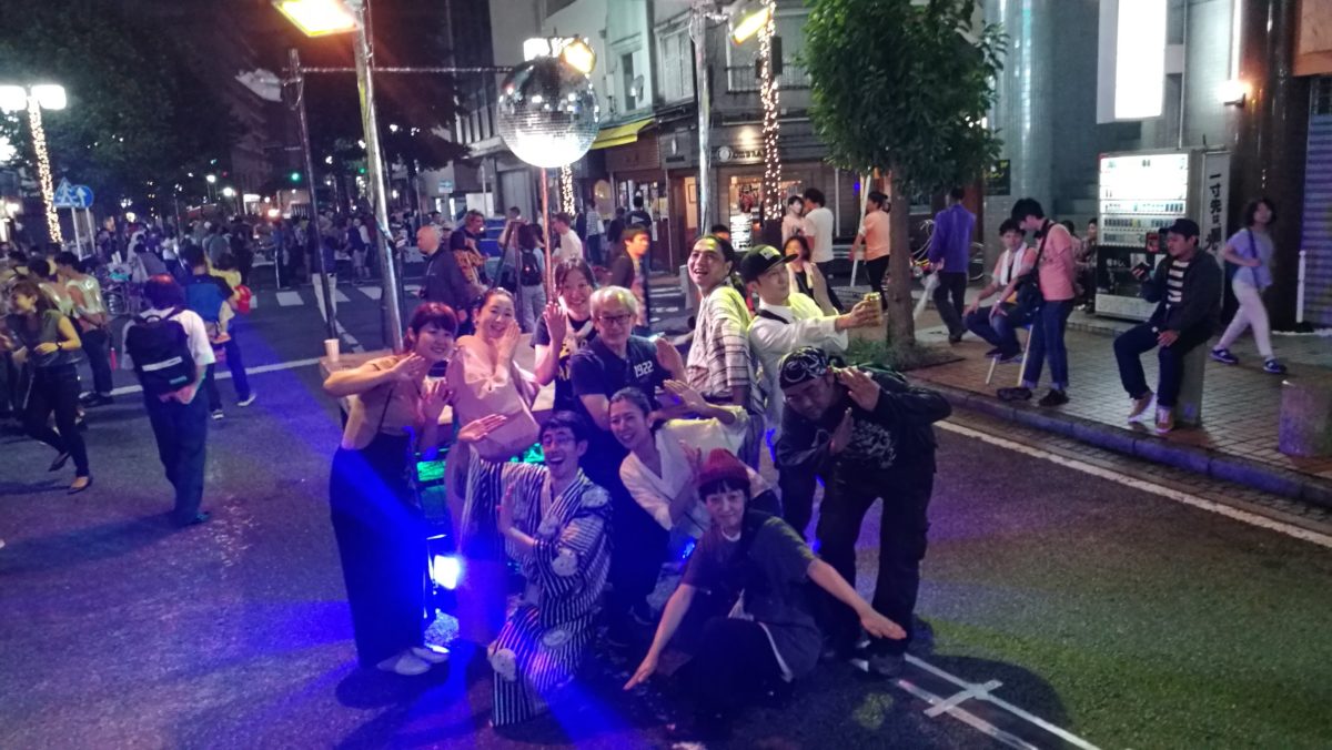 通常盆踊りがやたら短いながらも終わったの舞い