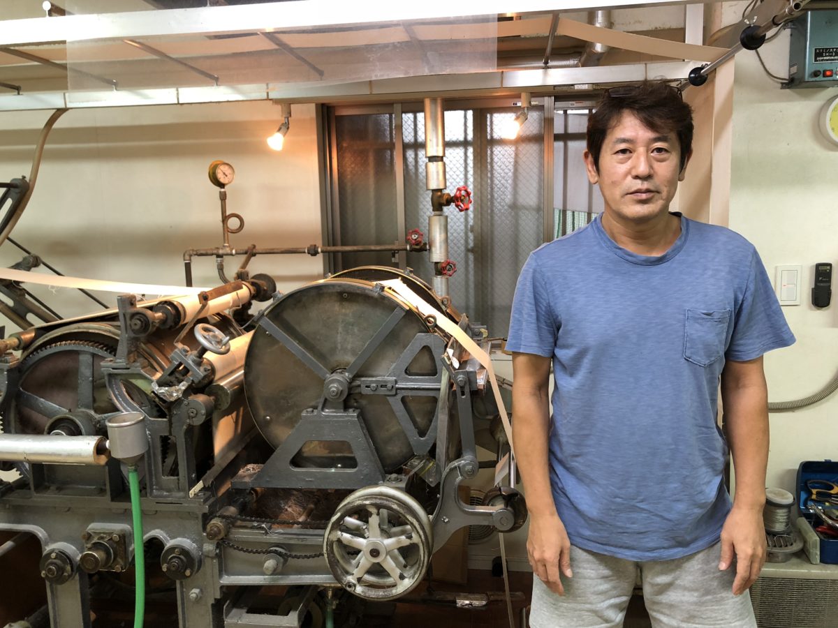 湯のし職人の吉澤さん、ありがとうございました。