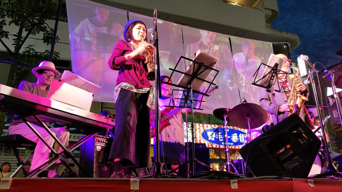 今日は梅津和時グループとして参加の多田さん