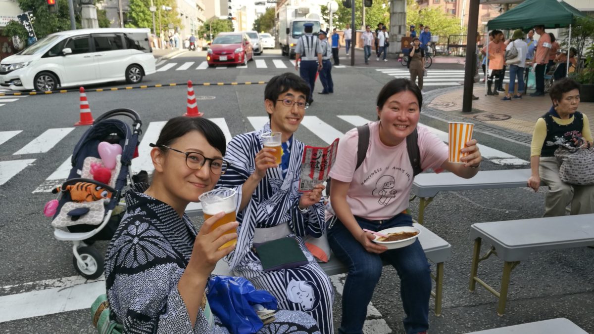 手始めはビールで乾杯