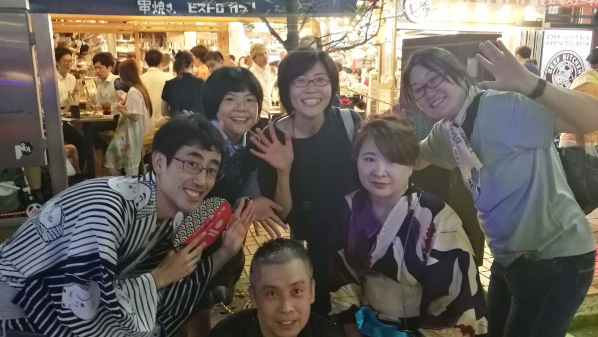 一緒に踊った同士として思わず