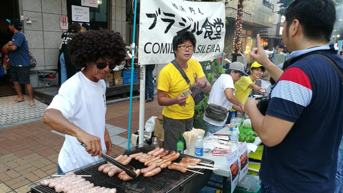素通りできない状態の出店