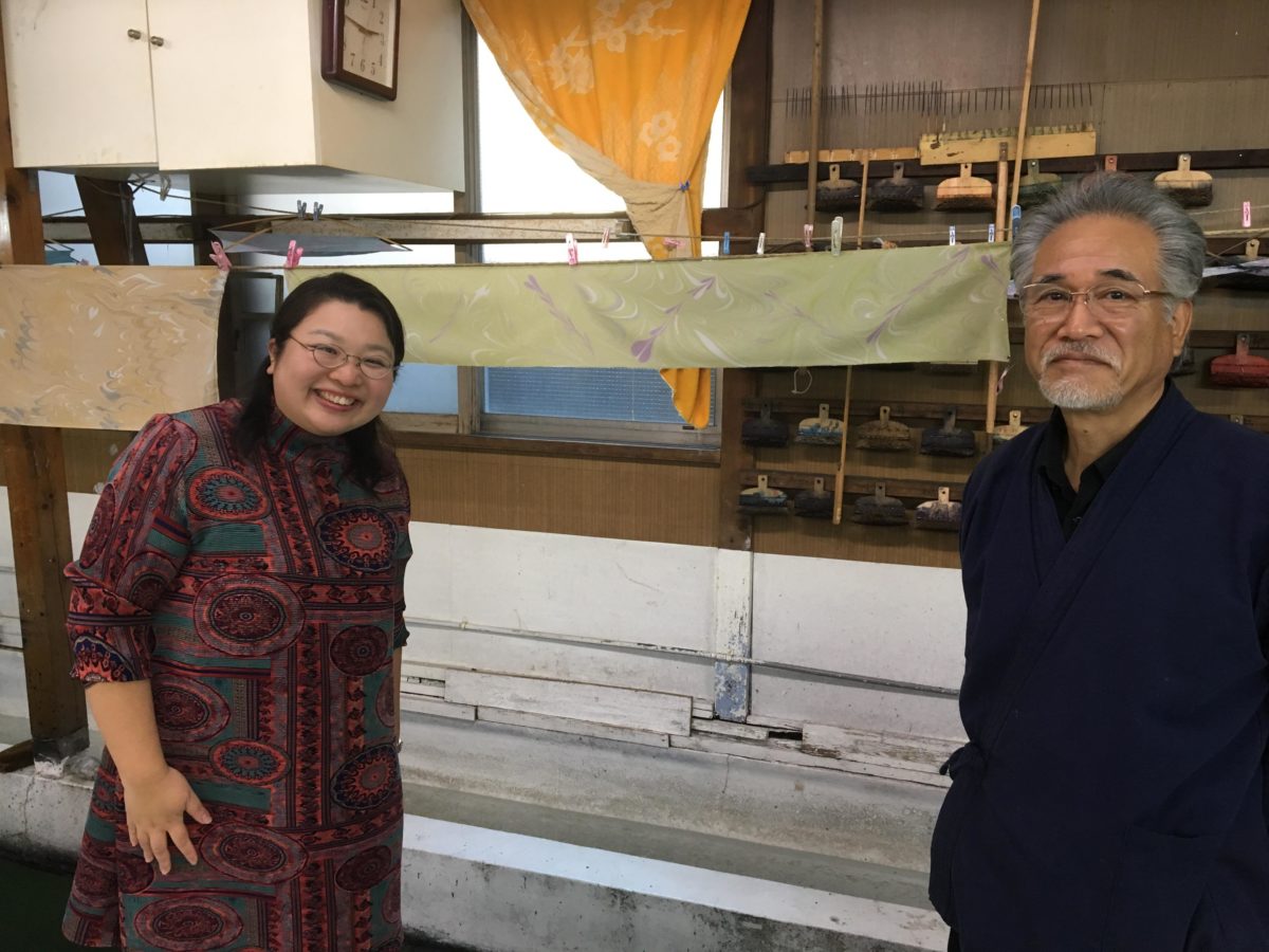 先生との記念写真