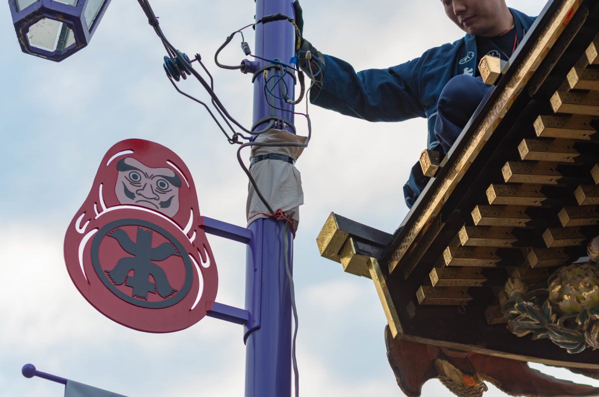 秩父夜祭の屋台