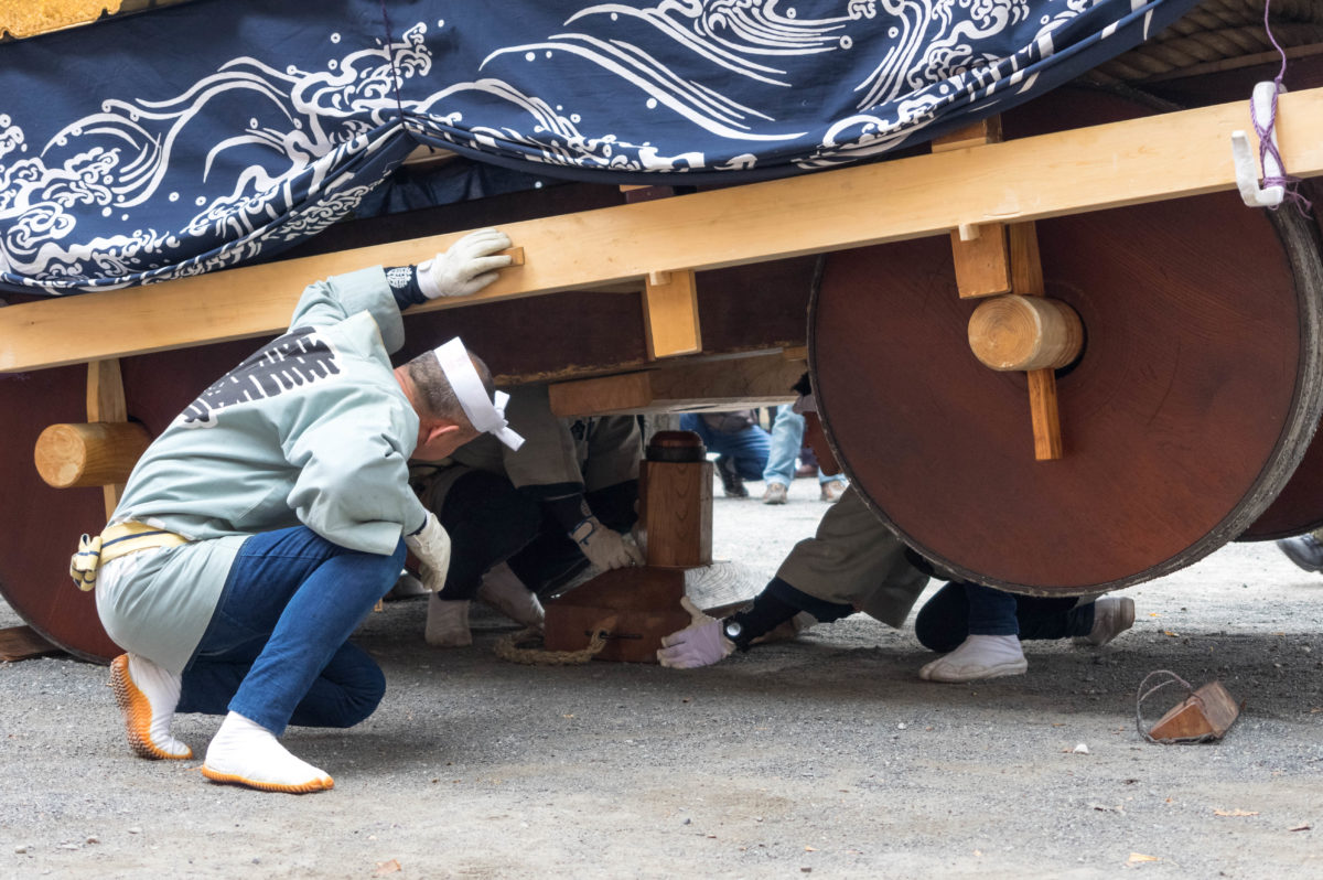 秩父夜祭の屋台