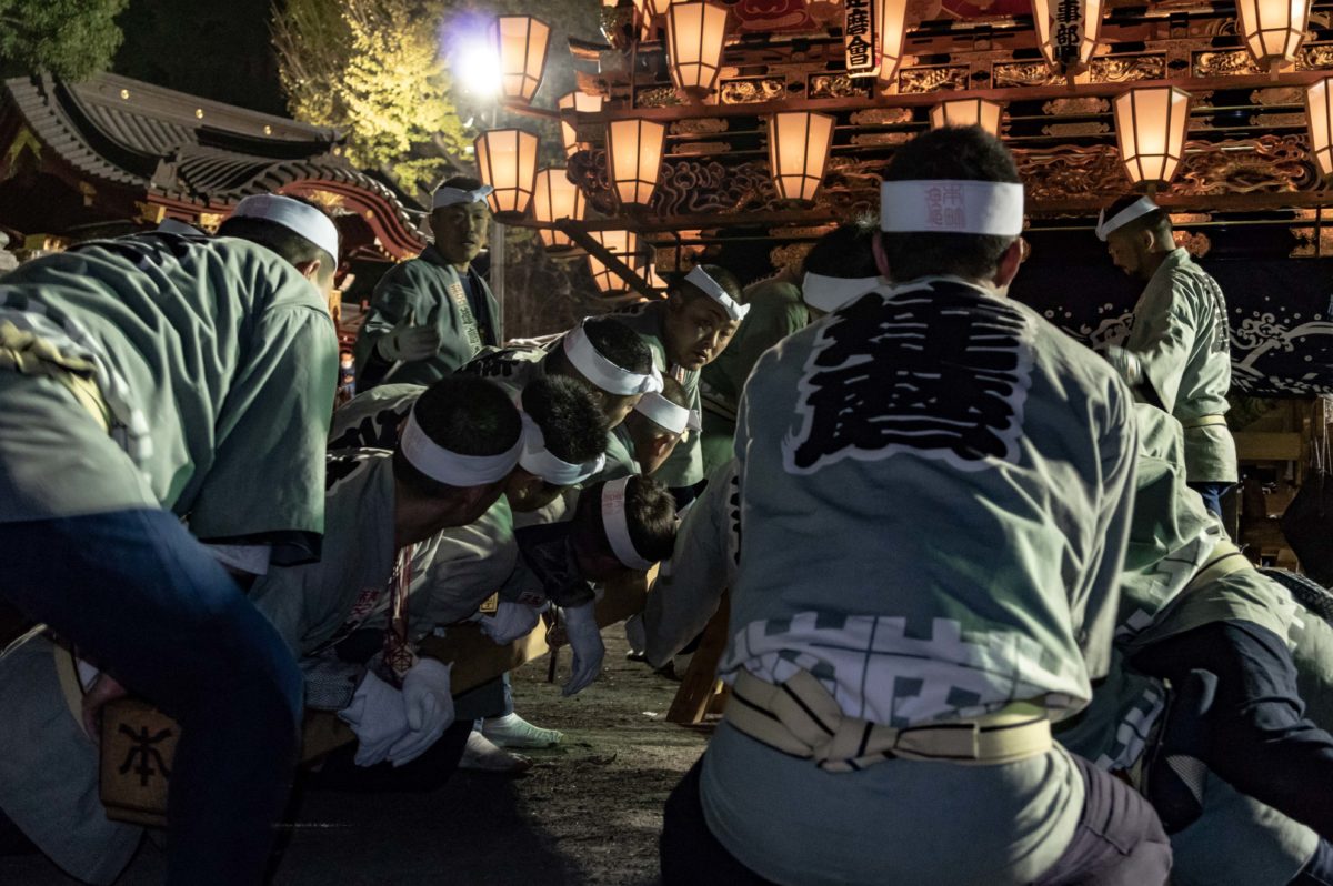 秩父夜祭|夜の屋台