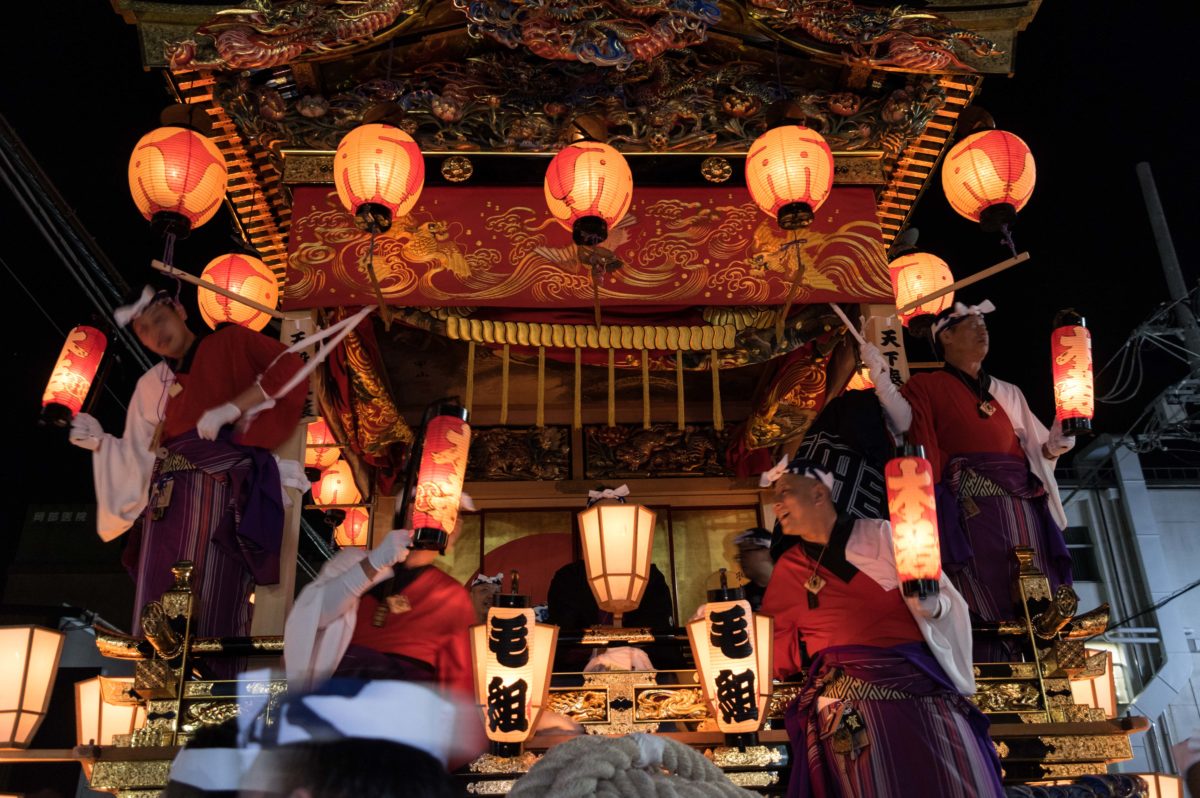 秩父夜祭|夜の屋台