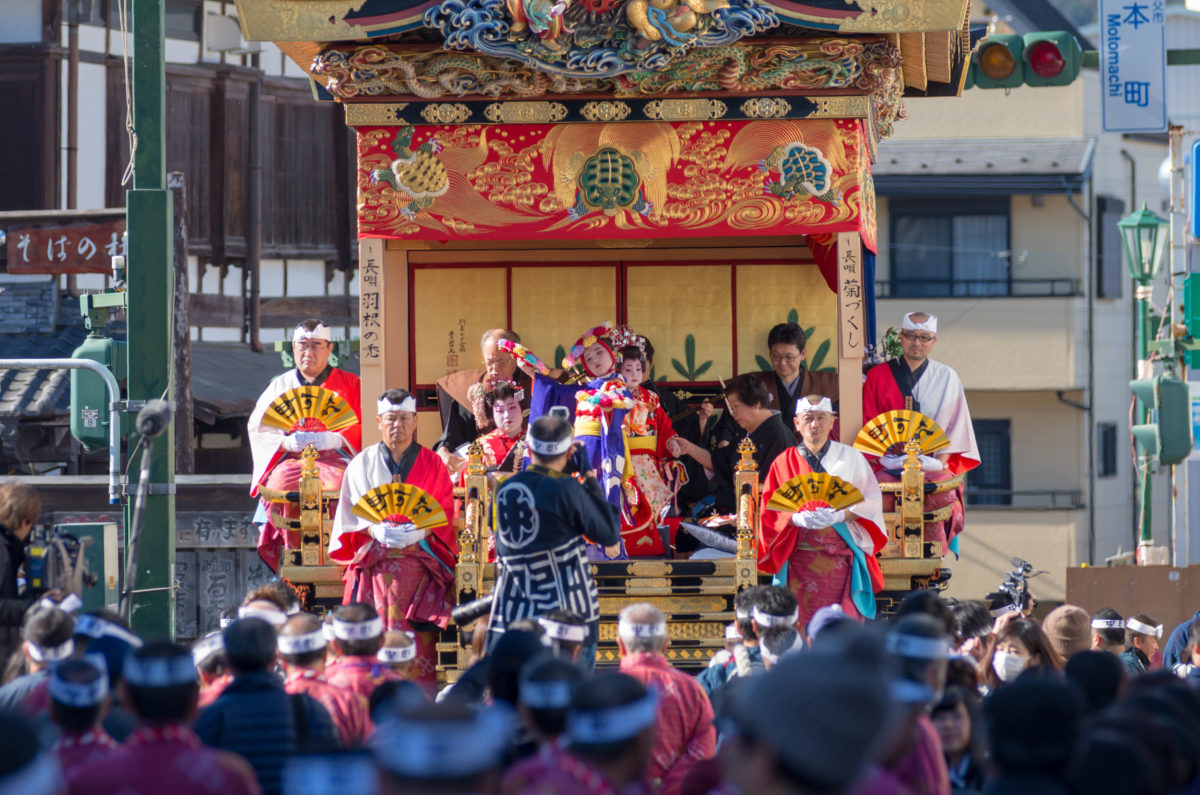 秩父夜祭の屋台