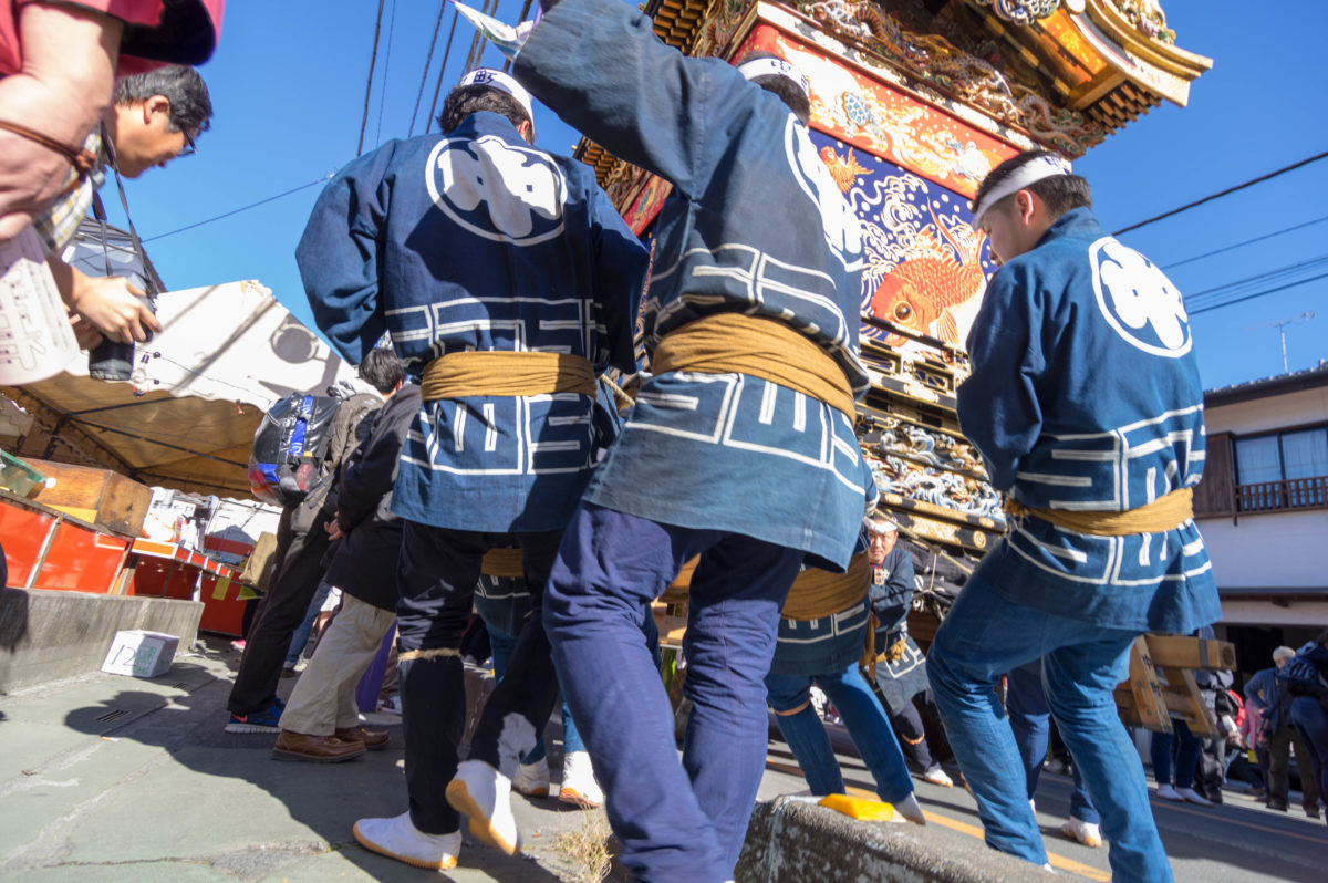 秩父夜祭の屋台