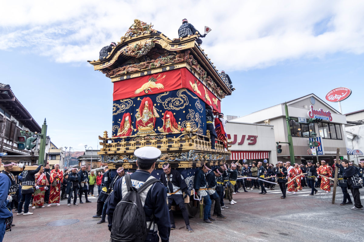 秩父夜祭の屋台