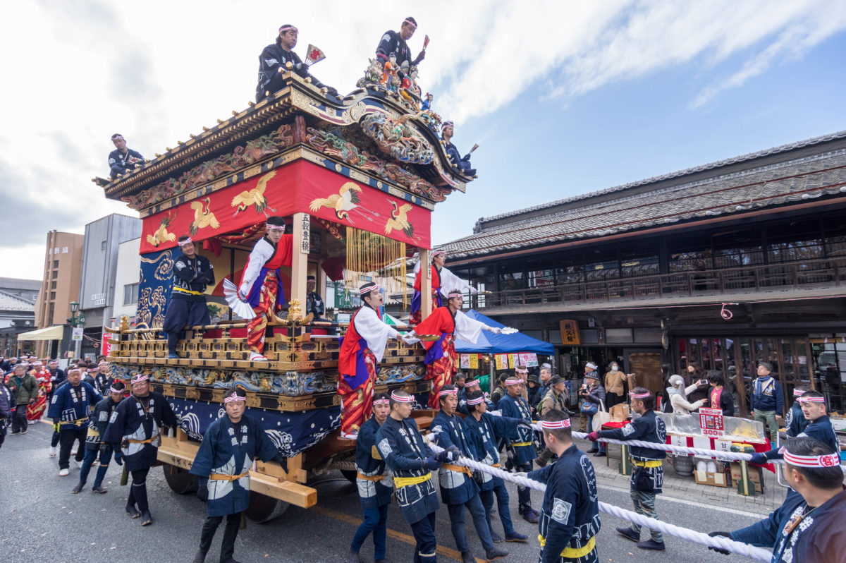 秩父夜祭の屋台