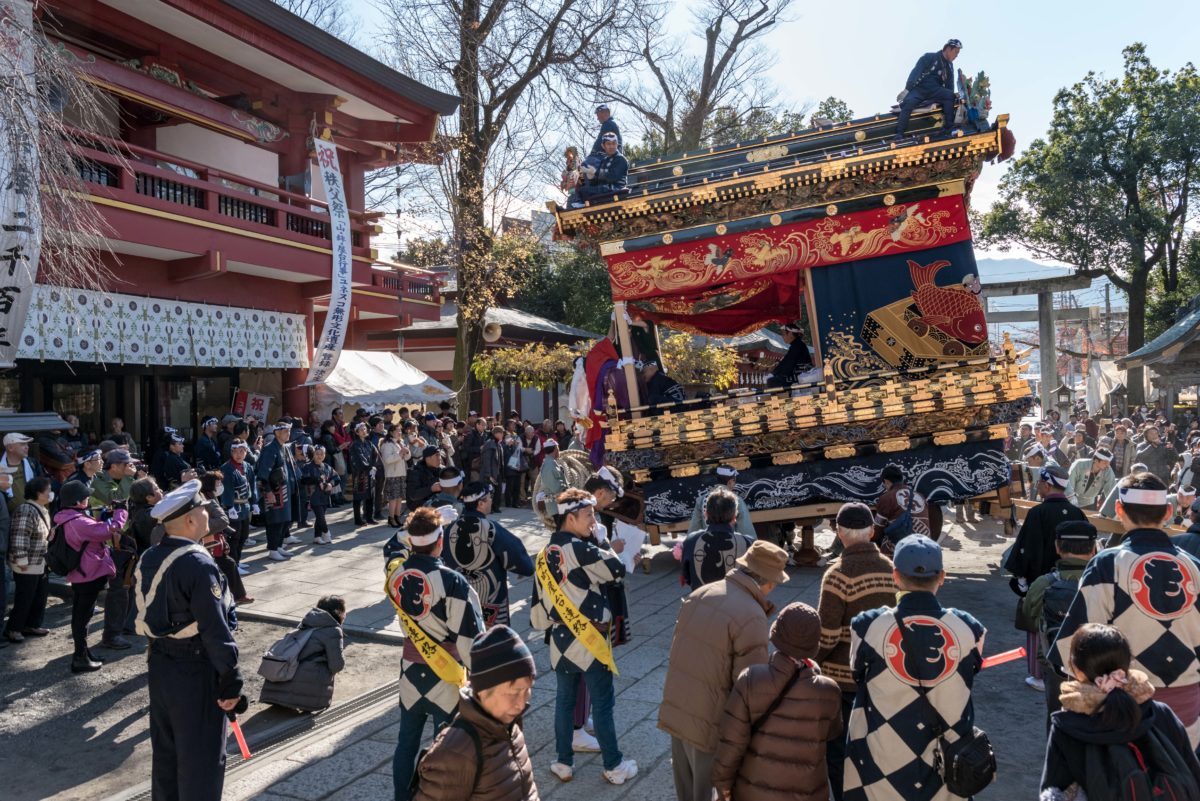秩父夜祭の屋台