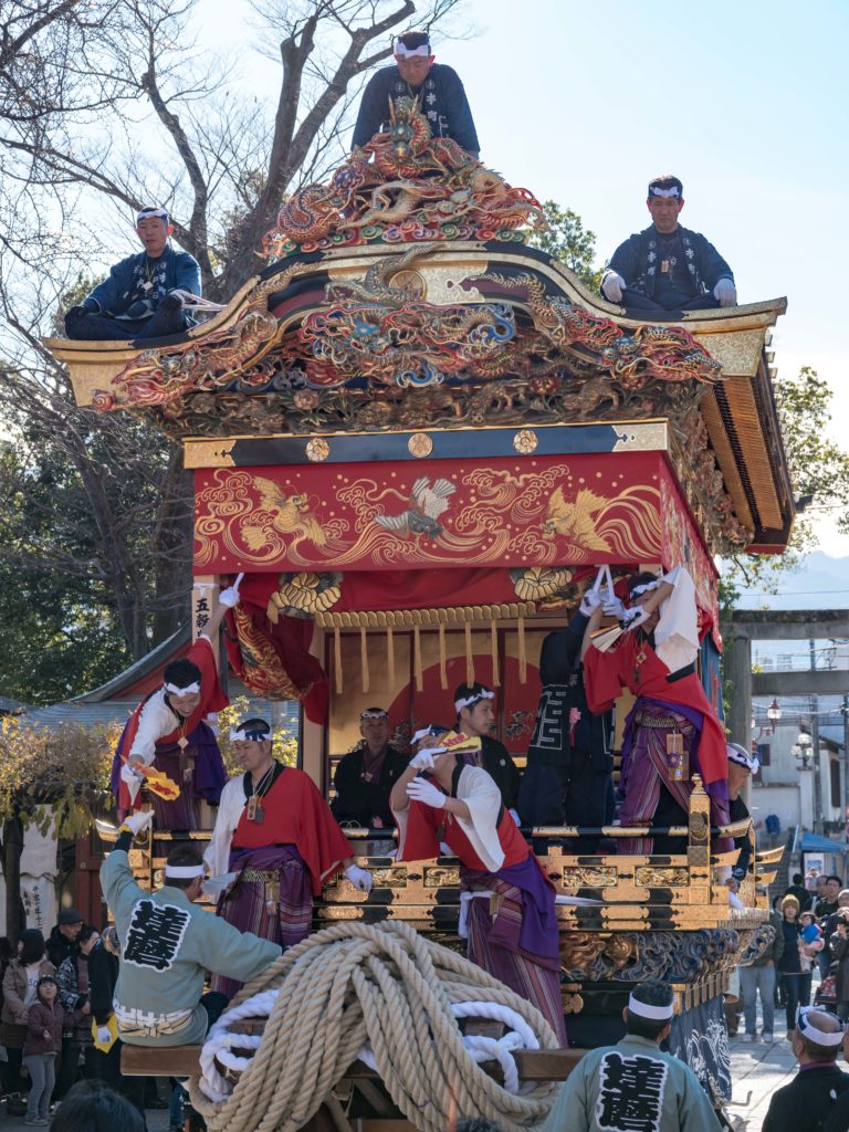 秩父夜祭の屋台