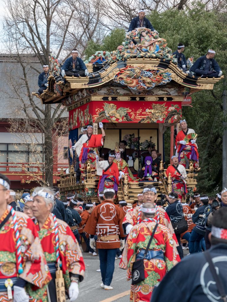 秩父夜祭の屋台