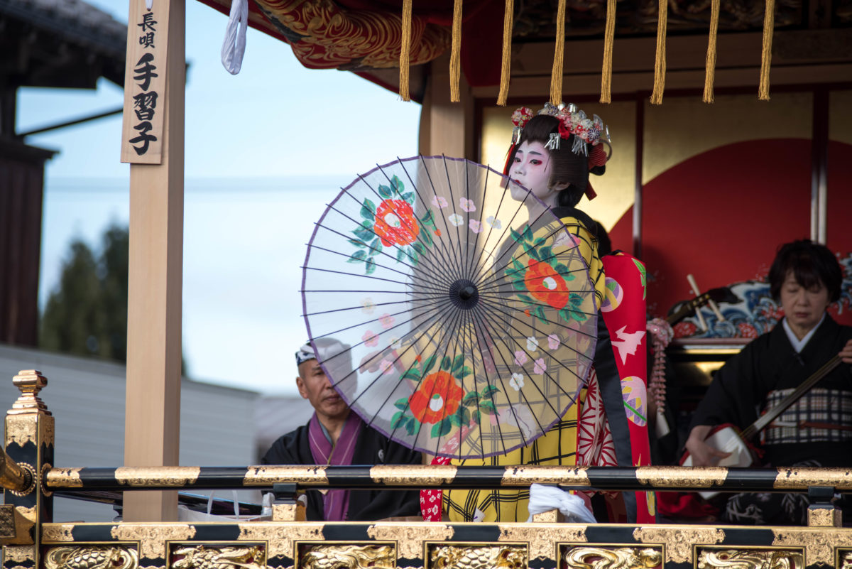 秩父夜祭の屋台