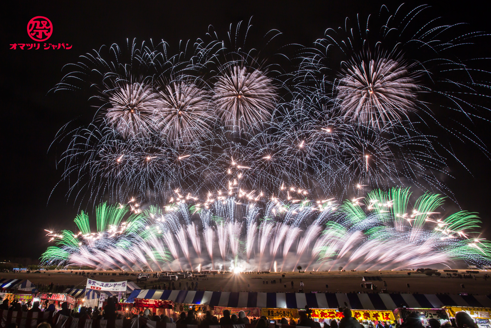 音楽と花火のコラボレーション　ミュージックスターマイン【信州煙火工業】