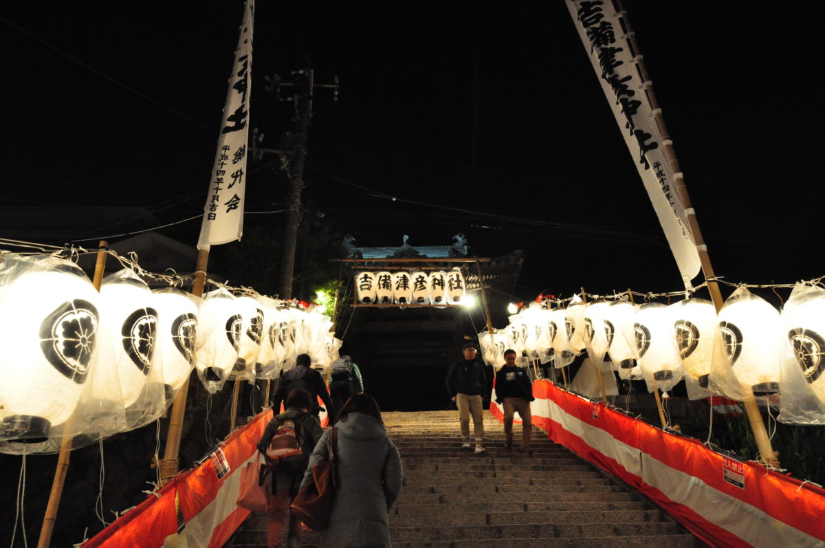 一宮神社の階段
