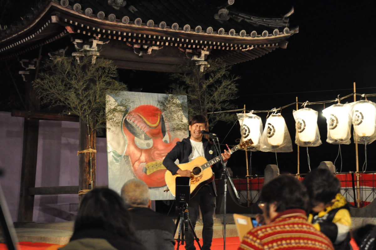門松良祐さんのミニライブ