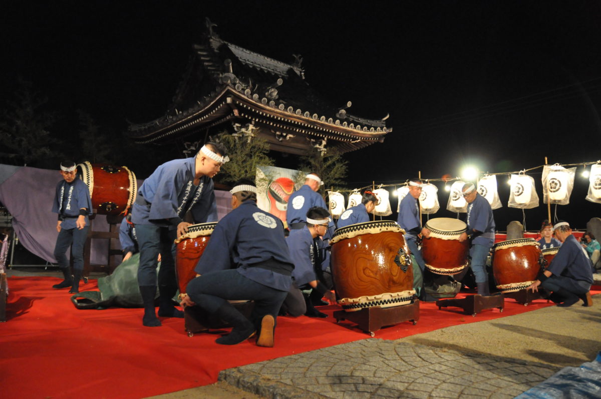 ベッチャー太皷の準備がスタート