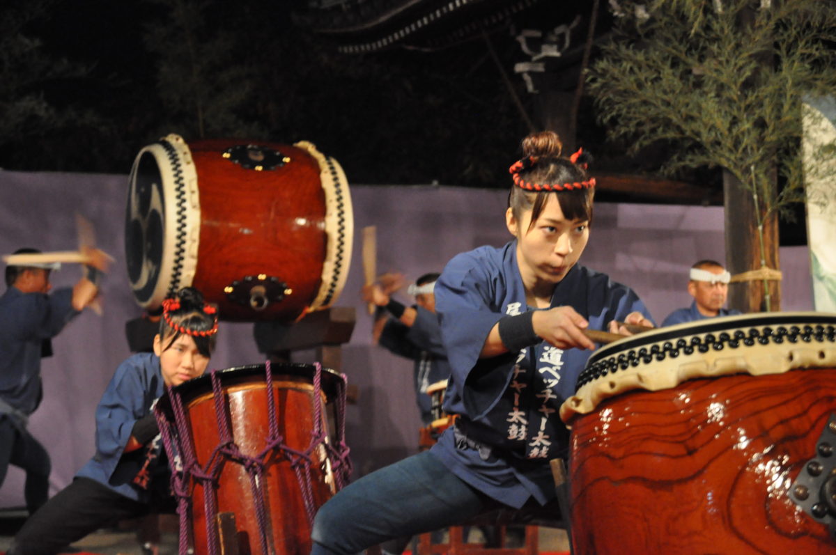 ベッチャー太皷の勢いに圧倒されます