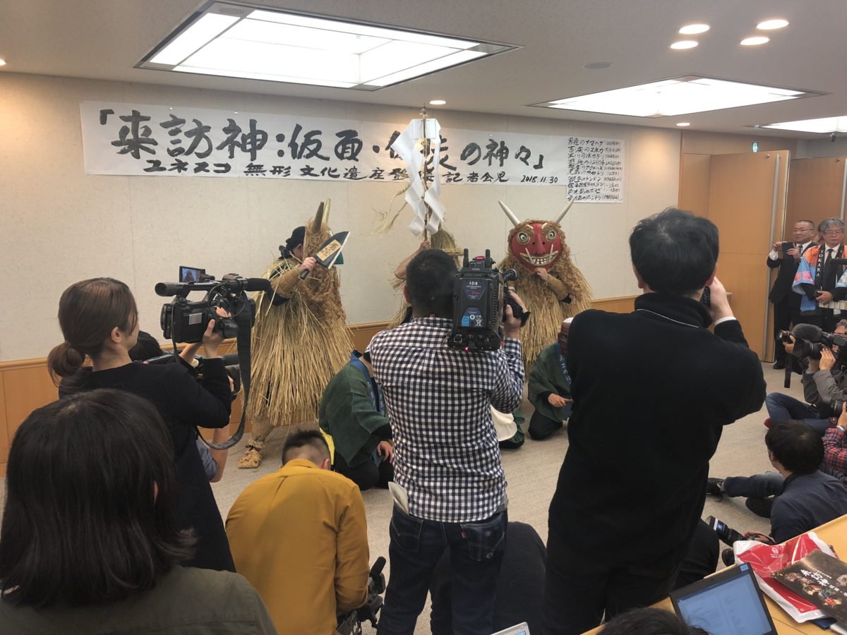 ニュース用の撮影