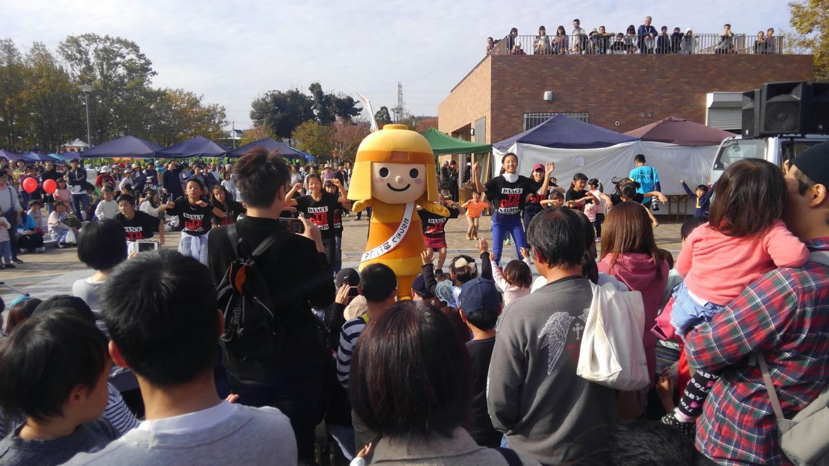 高槻市のマスコットである「はにたん」