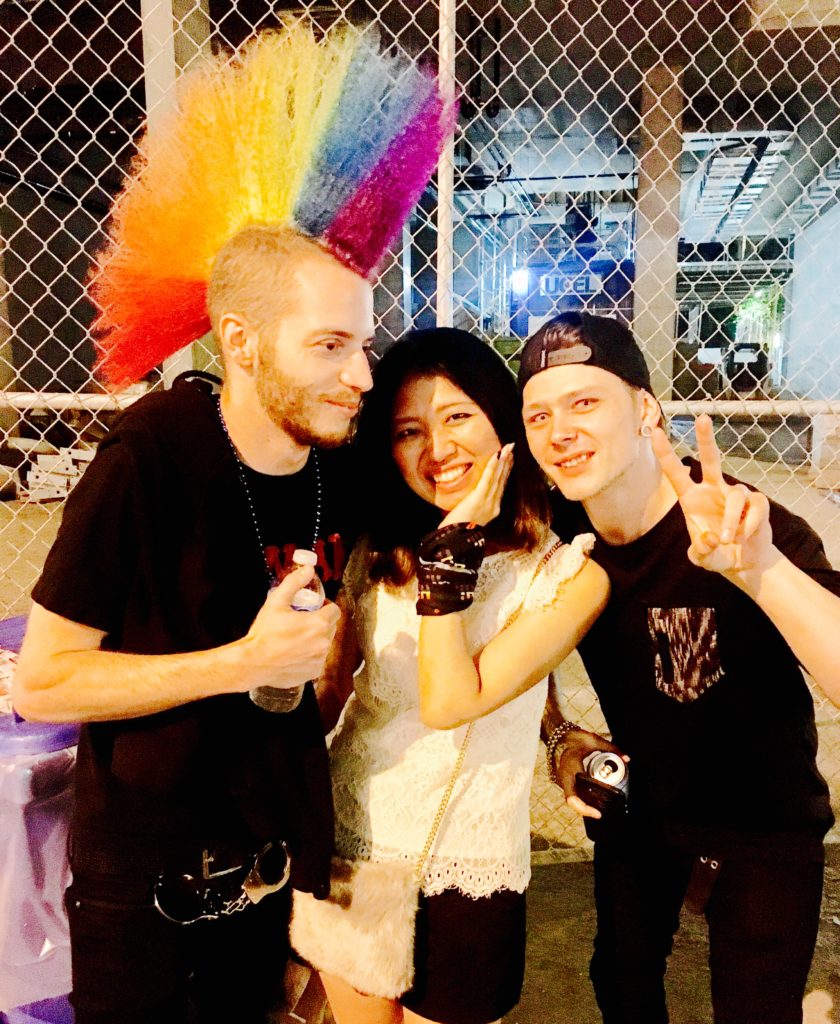 前日のチャーチストリート