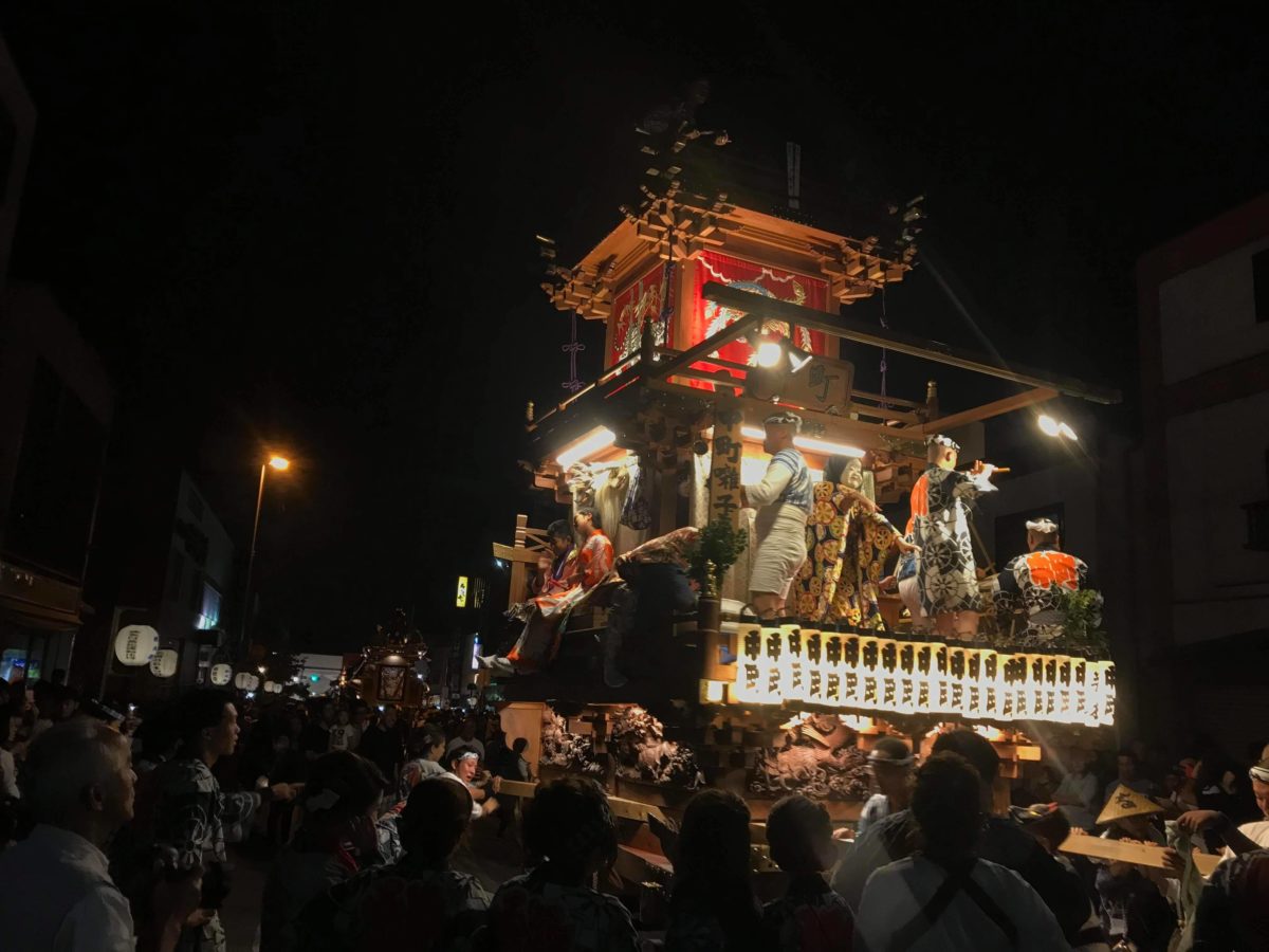 石岡のお祭り｜クライマックス