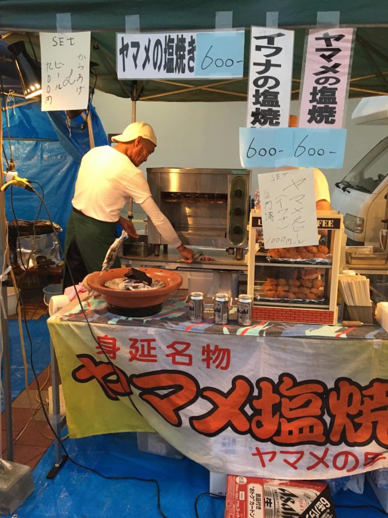 神明の花火大会