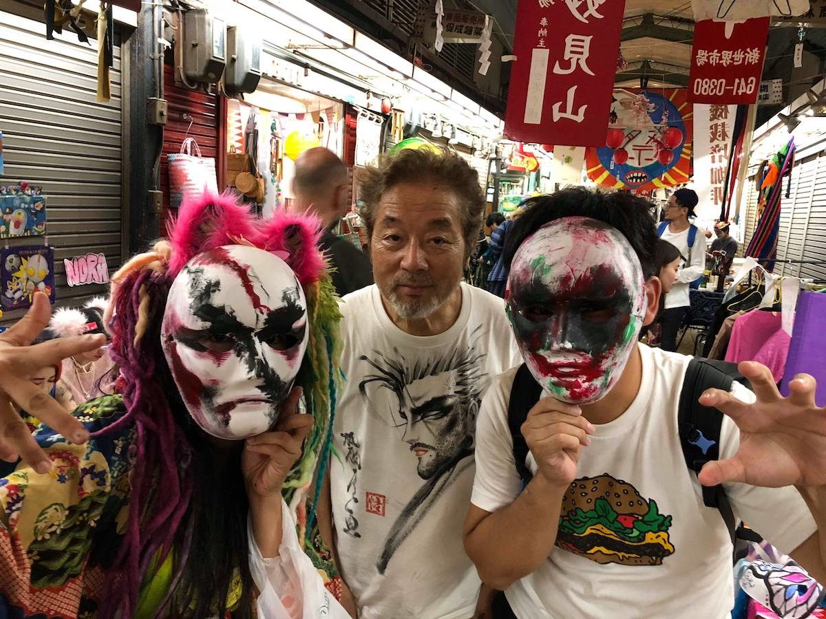 セルフ祭のお面屋さん