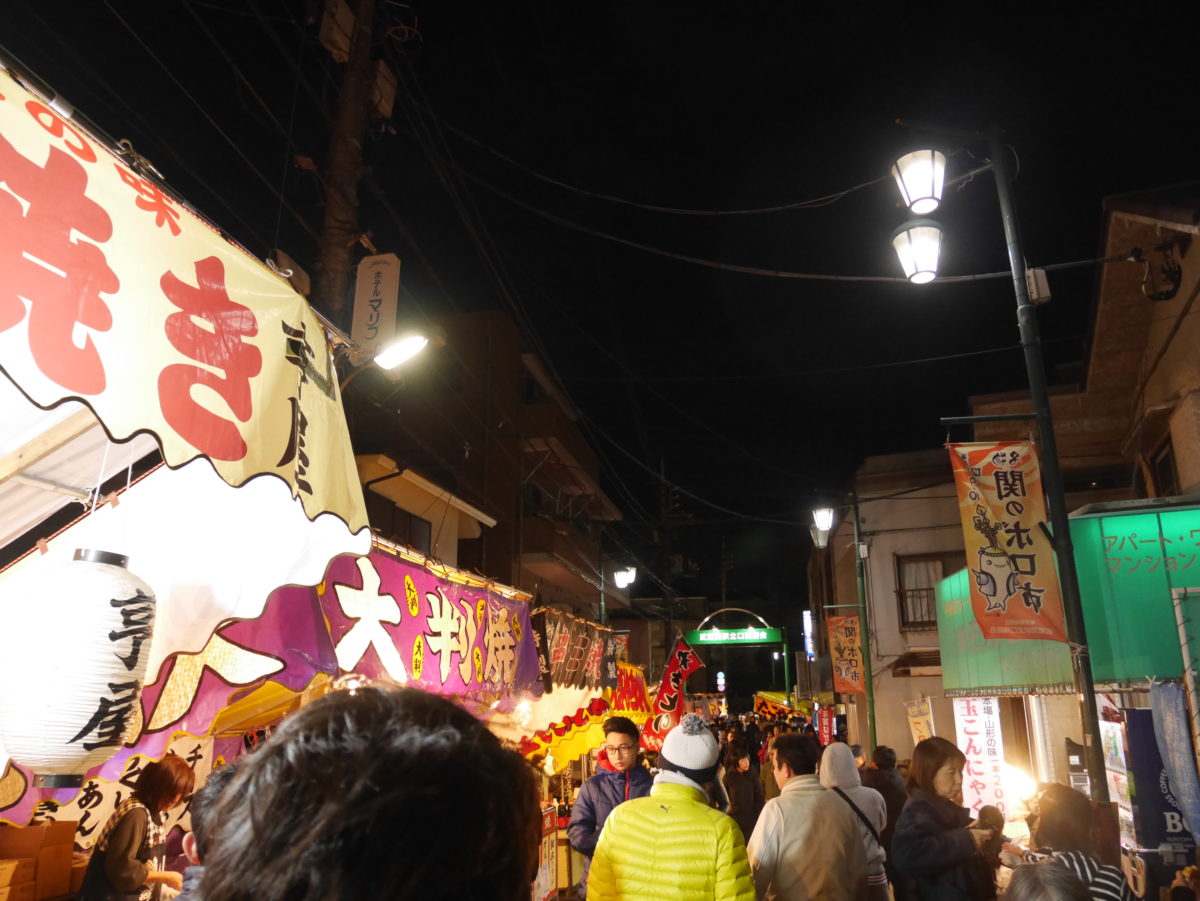 たくさんの屋台