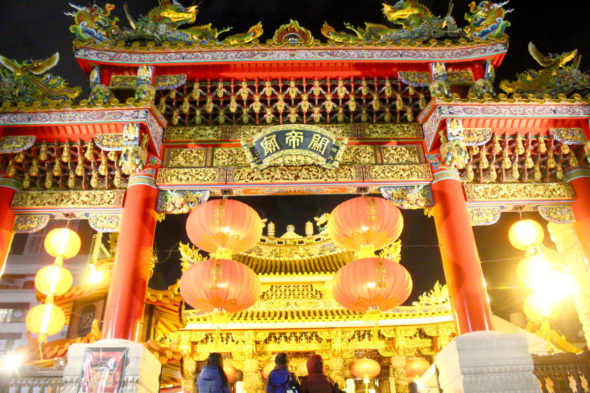 横浜中華街の春節カウントダウン