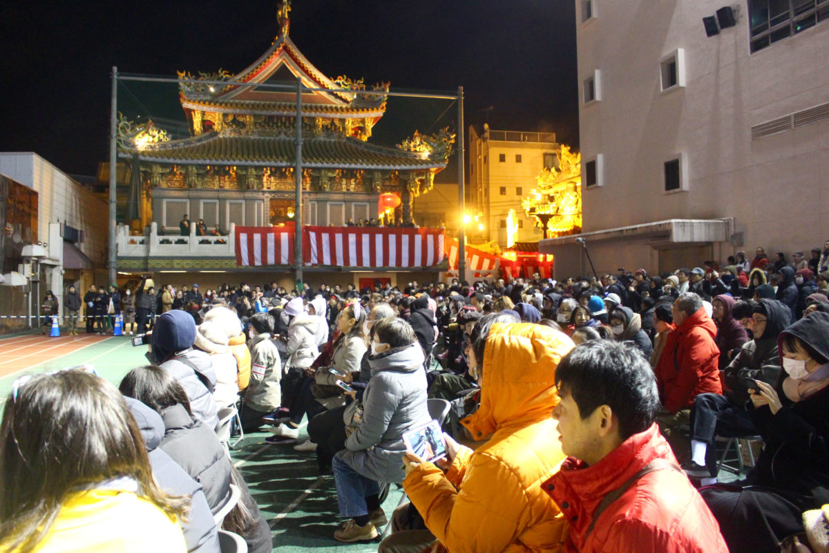 横浜中華街の春節カウントダウン