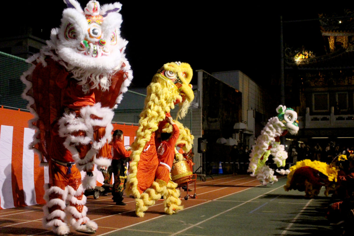 横浜中華街の春節カウントダウン