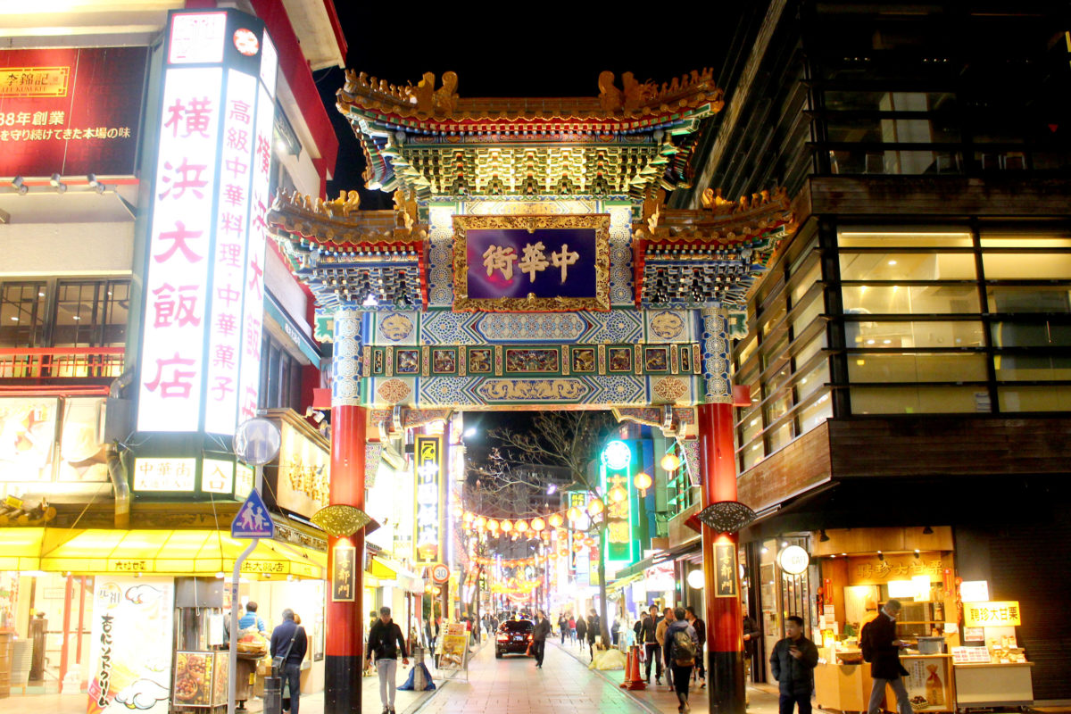 横浜中華街の春節カウントダウン