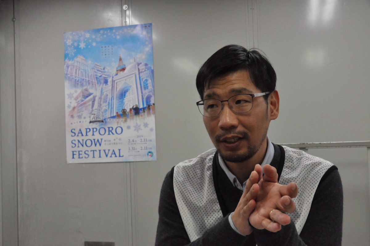 さっぽろ雪まつりでのクラウド通訳サービス