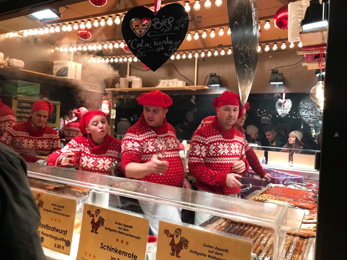 シュツットガルトのクリスマスマーケット