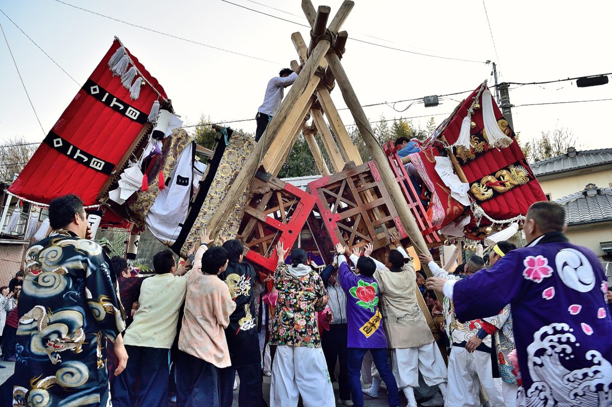 能地春祭り