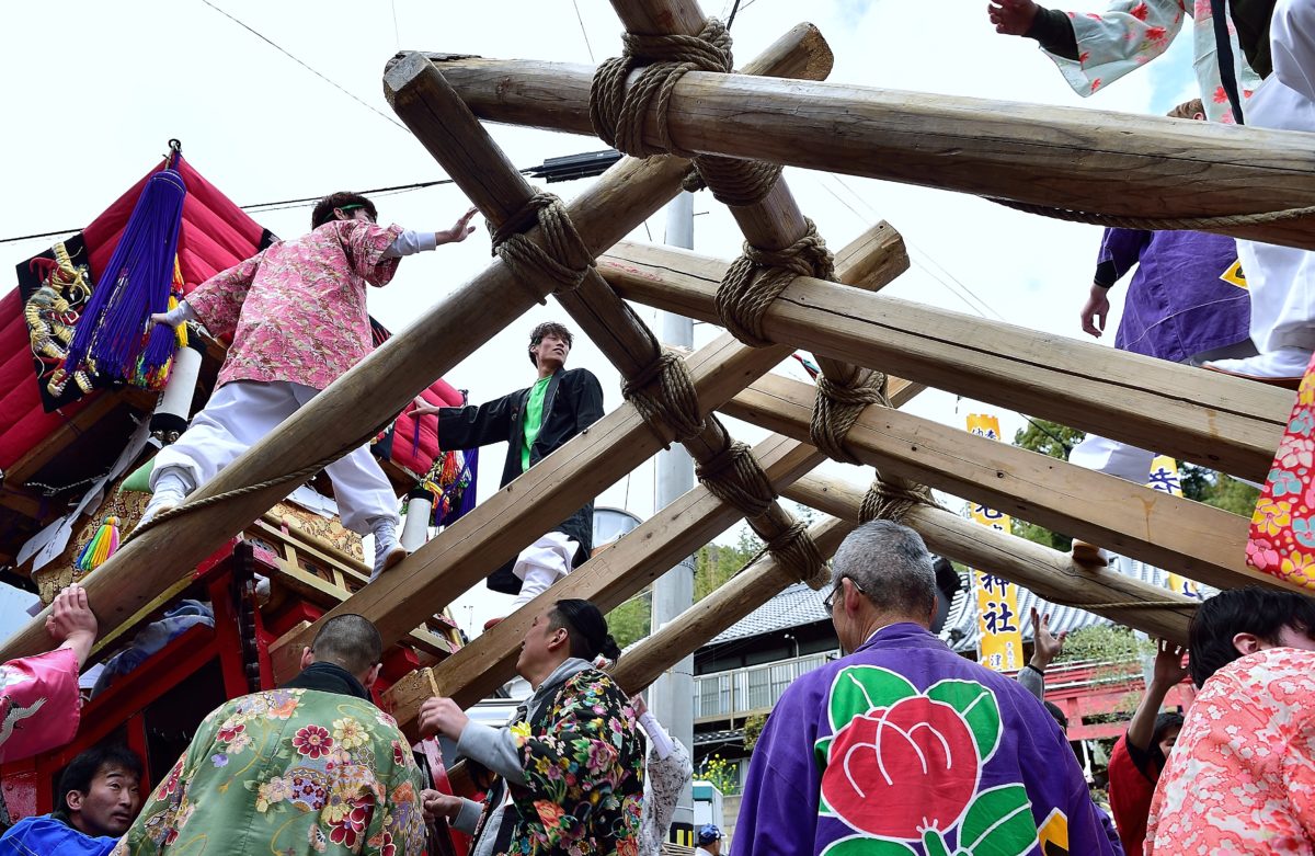 能地春祭り