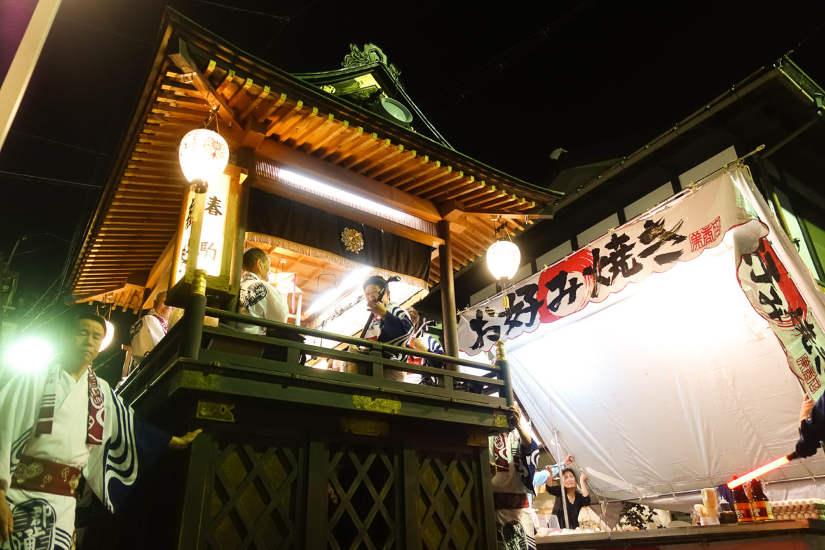 徹夜で祝う郡上おどり