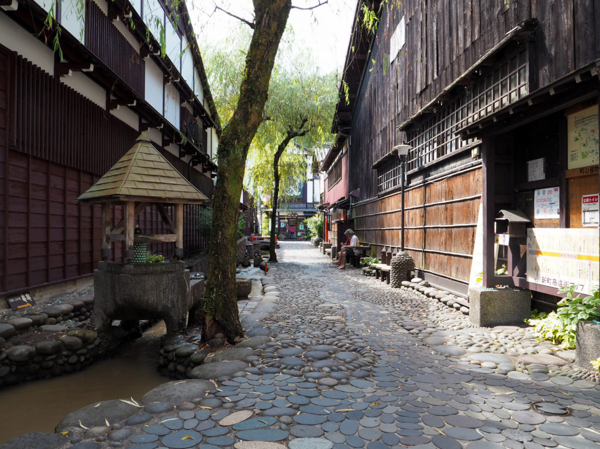 郡上八幡の街並み
