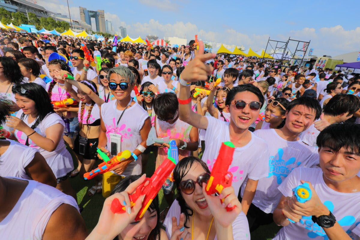 ファンファンスプラッシュってどんなお祭り 服装や持ち物のポイントをご紹介 オマツリジャパン 毎日 祭日