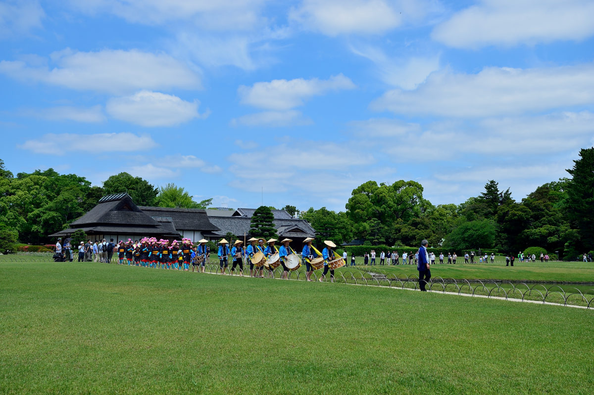 岡山後楽園・お田植祭
