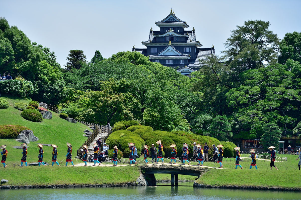 岡山後楽園・お田植祭