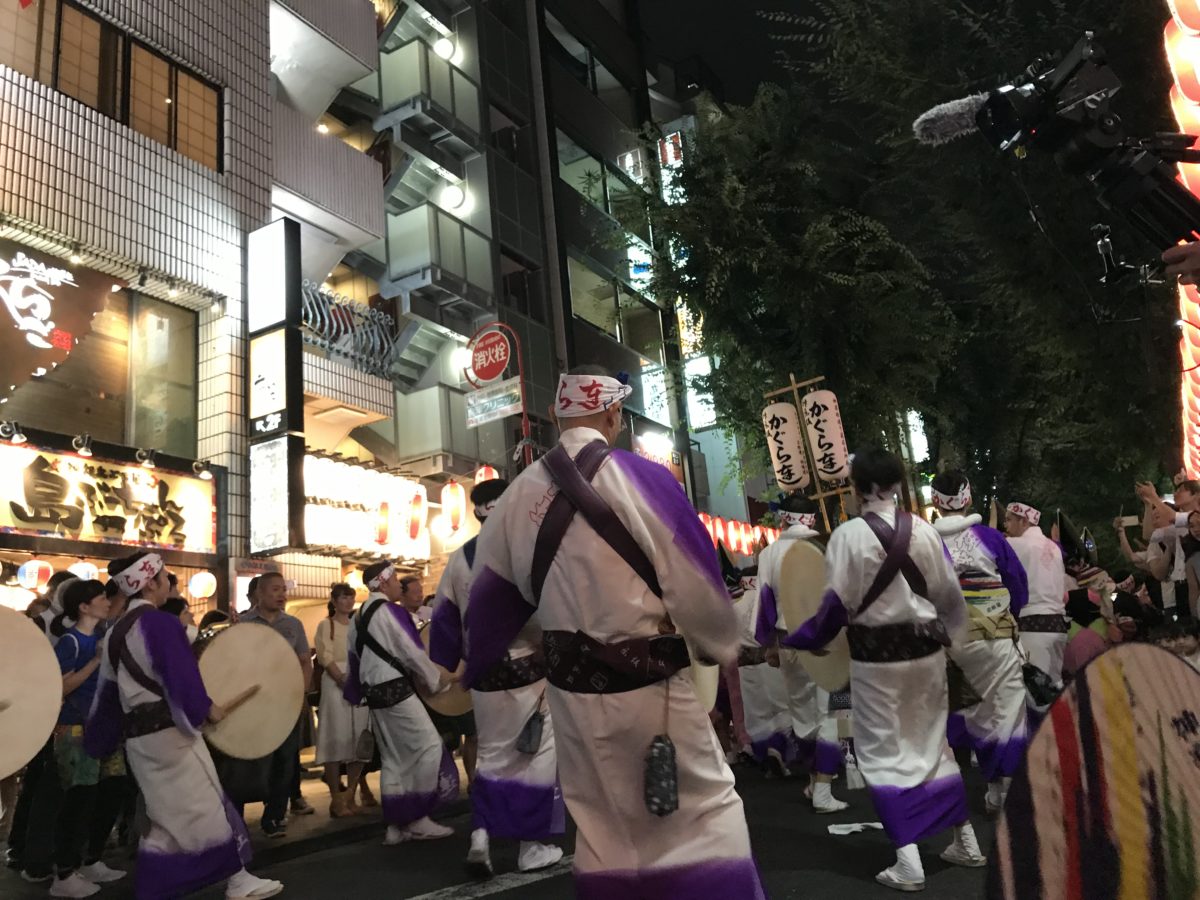 【東京神楽坂】浴衣の似合う街、神楽坂で楽しむ阿波踊り